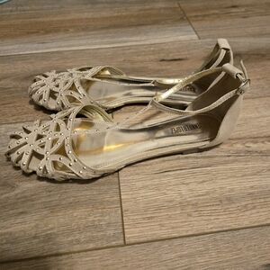 Jennifer Lopez Beige Sandals